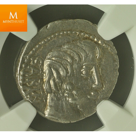 Roman Republic : Sabinius C.89 BC NGC XF