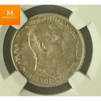 50 øre 1919 kvalitet 0 , NGC MS65