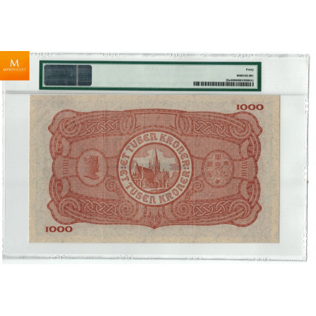 1000 kroner 1945 PMG XF45