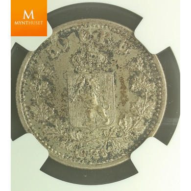 50 øre 1889 kvalitet 0 , NGC MS64