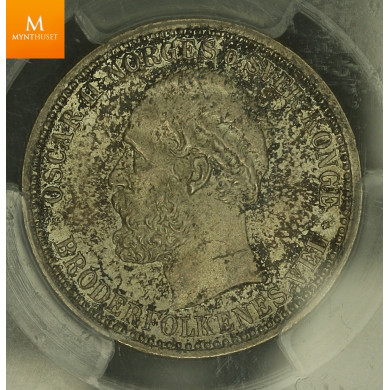 50 øre 1889 kvalitet 0 , NGC MS64