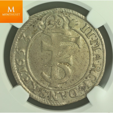 2 mark 1653 kvalitet god 1, NGC XF45