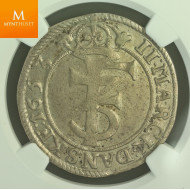 2 mark 1653 kvalitet god 1, NGC XF45