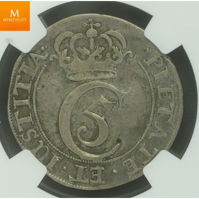 2 mark 1670 NGC VF35, kvalitet 1/1+