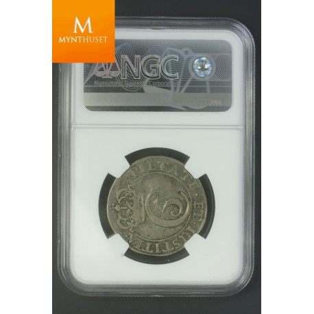 2 mark 1670 NGC VF35, kvalitet 1/1+