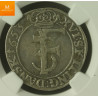 16 skilling (1 mark) 1653 NGC VF25 , kvalitet 1