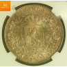 1 Speciedaler 1868 kvalitet 01, NGC AU58. Svært PEN mynt!