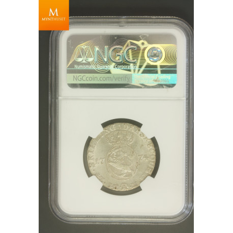24 skilling 1774 kvalitet 0/01, NGC MS63