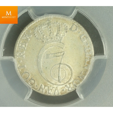 4 skilling 1788 HIAB PCGS MS64 kvalitet 0