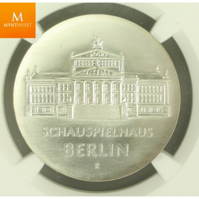 Germany 10 Mark 1987 A Berlin Theater NGC MS68