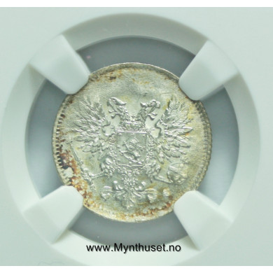 25 P 1917 WAR ISSUE MS 66