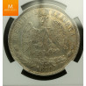 Mexico 1870 OA E Peso small A kvalitet 01, NGC AU53
