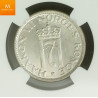 50 øre 1957 kvalitet 0 , NGC MS66