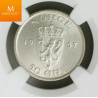 50 øre 1957 kvalitet 0 , NGC MS66
