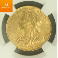 UK Sovereign 1900 NGC MS62