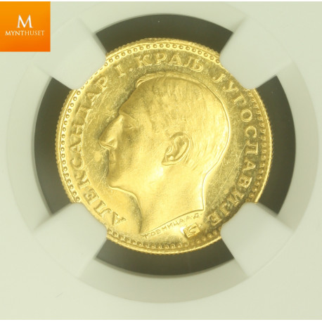 Yugoslavia Dukat 1933 NGC MS62