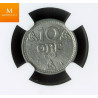 Norway 10 øre 1945 Z kvalitet 0 , NGC MS64
