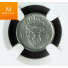 Norway 10 øre 1945 Z kvalitet 0 , NGC MS64