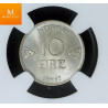 10 øre 1917 kvalitet 0 , NGC MS65
