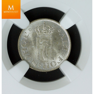 10 øre 1917 kvalitet 0 , NGC MS65