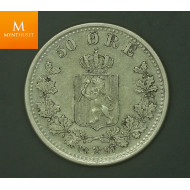 50 øre 1897 kvalitet pen 01