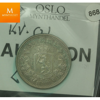 50 øre 1900 kvalitet 01, PEN EX Oslo Mynthandel