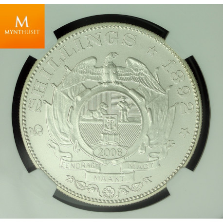 South Africa 5 schillings 2006 Otto Schultz kvalitet Proof , NGC PF70 UCAM