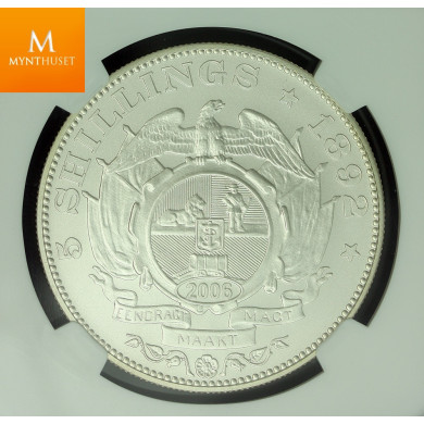 South Africa 5 schillings 2006 Otto Schultz kvalitet Proof , NGC PF70 UCAM
