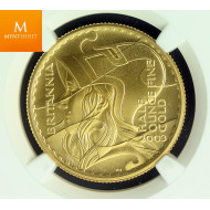 Great Britain Gold 50 Dollar 2003 Britannia Bust kvalitet proof, NGC PF69 UCAM