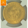 10 Markkaa 1905 L sjelden mynt høy gradering kvalitet 0/01, NGC MS65