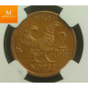 Meget vakker 2 øre 1968 kvalitet 0 , NGC MS65