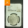 Morgan dollar 1884 Carson City kvalitet 0/01, NGC MS63