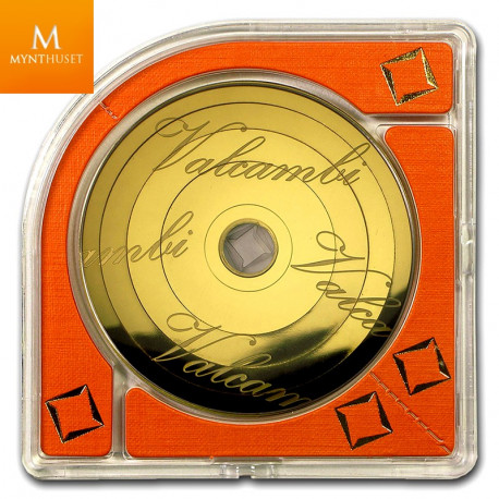 Nydelig 2015 1 oz 999 gull Cook Islands $100 Gold Armillary