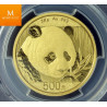 CHINA Panda 2018 30 Gram Gull 999 Kvalitet 0 , NGC MS70