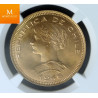 CHILE 1946 SO 100 PESOS kvalitet 0 , NGC MS65