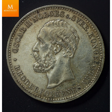 2 kroner 1902 kvalitet 1+