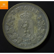 2 krone 1900 kvalitet god 1