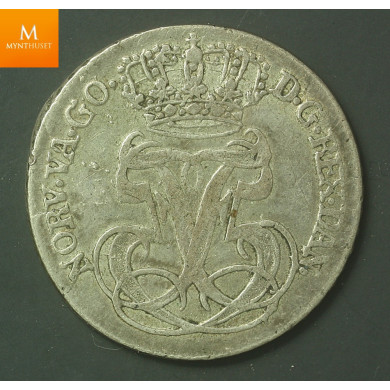 24 skilling 1756 NM12 kvalitet 1+ EX Oslo Mynthandel