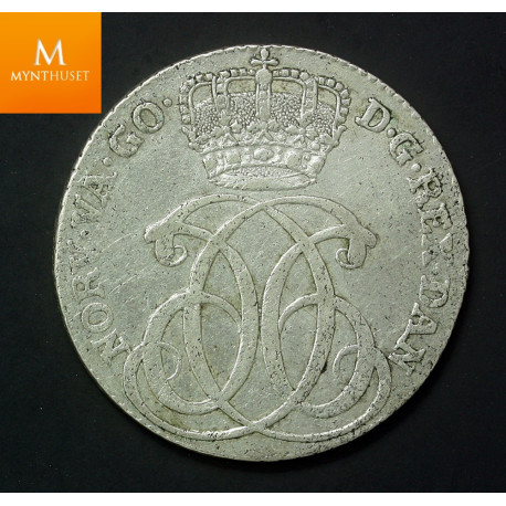 24 skilling 1734 S.3 kvalitet 1+ EX Oslo Myntgalleri auksjon 7 storsamler Erik R. Gjertsens samling