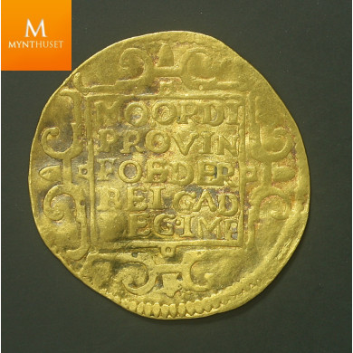 Nederland Ducat 1596  Utrecht 1596  Gull kvalitet 1/1+