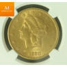 USA 20 dollar 1890 kvalitet 01, NGC AU53