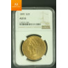 USA 20 dollar 1890 kvalitet 01, NGC AU53