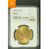 USA 20 Dollar 1899 S kvalitet 0/01 , NGC MS63