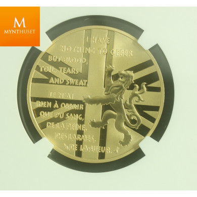 France 500 Francs 1994 Winston Churchill kvalitet proof, NGC PF70