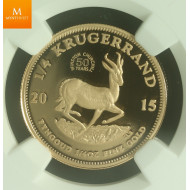 Sør Afrika 1/4 Krugerrand 2015 Winston Churchill Kvalitet: Proof, NGC PF70 UCAM