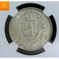1 krone 1912 kvalitet 0 , NGC MS64 EX Oslo Mynthandel