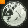 Kina 2020 10 Yuan Panda kvalitet BU i kapsel 30 gram 999 sølv