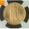 10 krone 1910 kvalitet god 01, NGC MS63