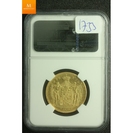 Denmark - Frederik VI, 2 Frederik d'or 1838 FF kvalitet 1+ , NGC XF45