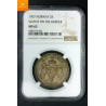 2 kroner gevær 1907 kvalitet god 01, NGC MS62